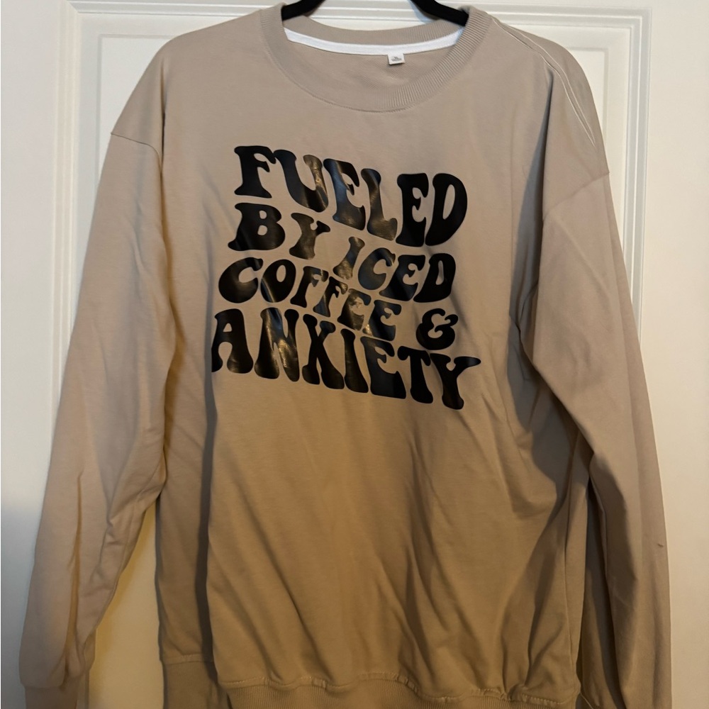 Graphic crewneck sweatshirt